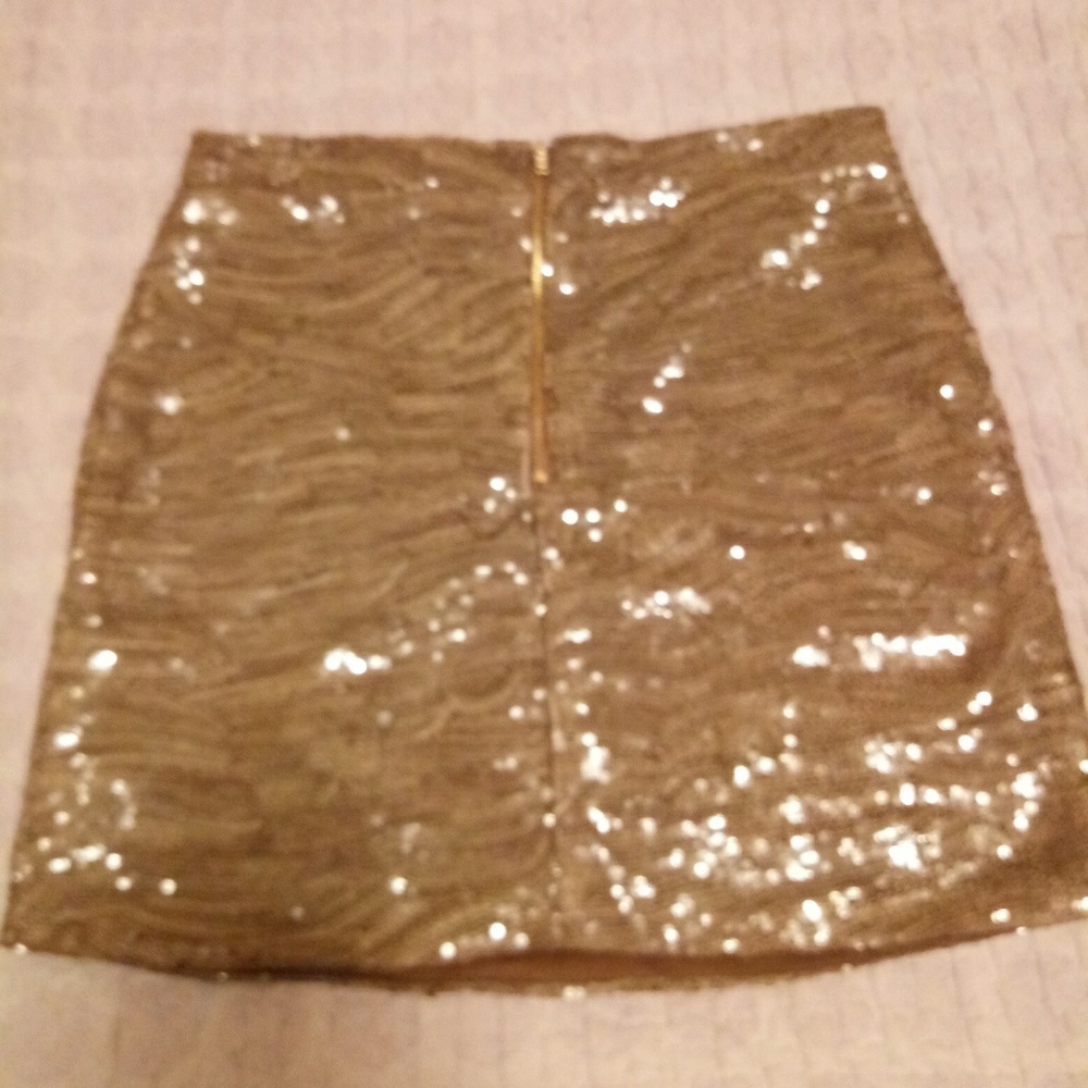 Sequin Mini skirt size medium